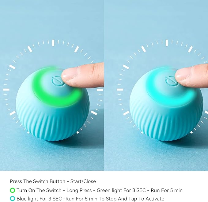 Pet Toy Ball with LED Light
